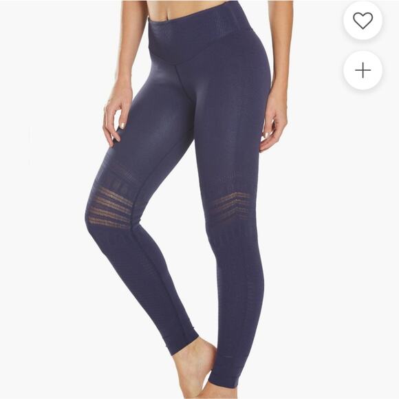 Free People | Blue Leggings New Gone Adrift Medium - Picture 3 of 3